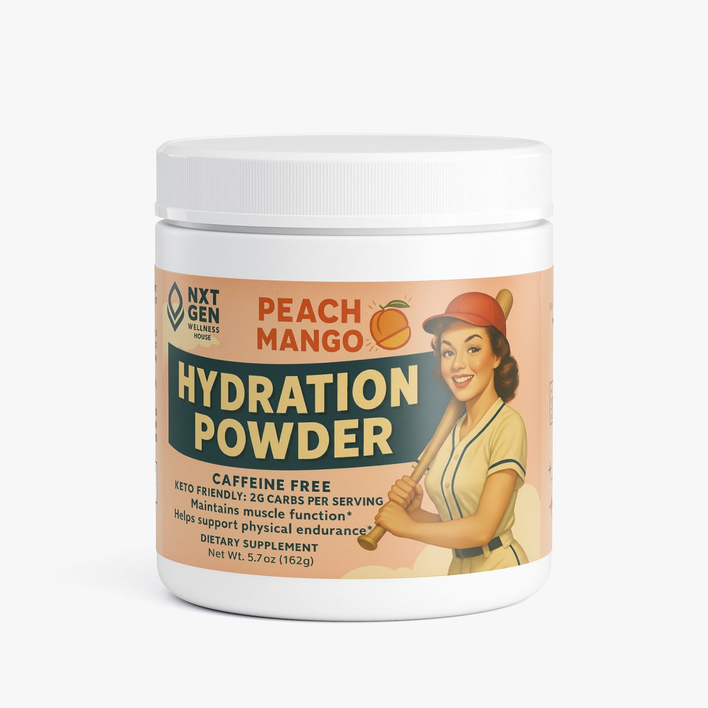 Peach Mango Hydration Powder – Electrolyte Drink Mix