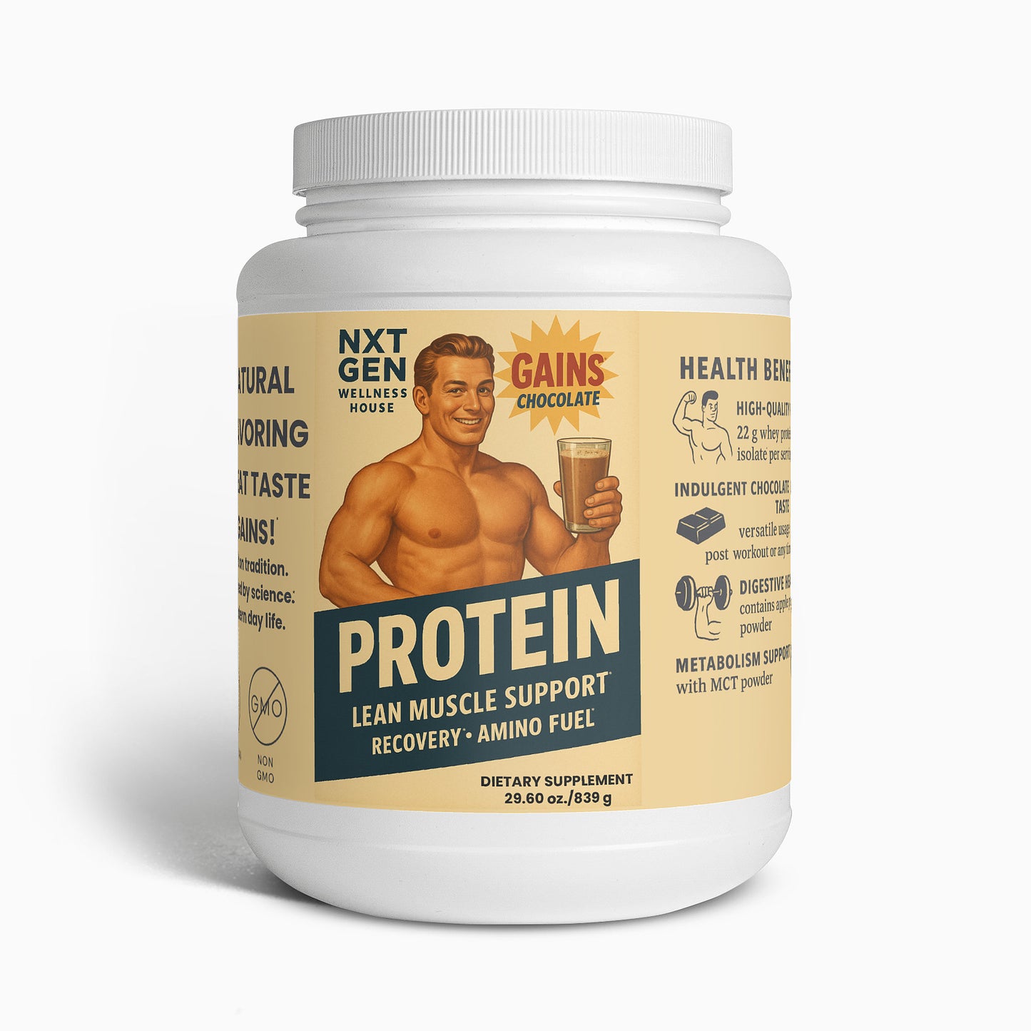 Chocolate Protein Powder – Whey Protein Isolate – Protein Support