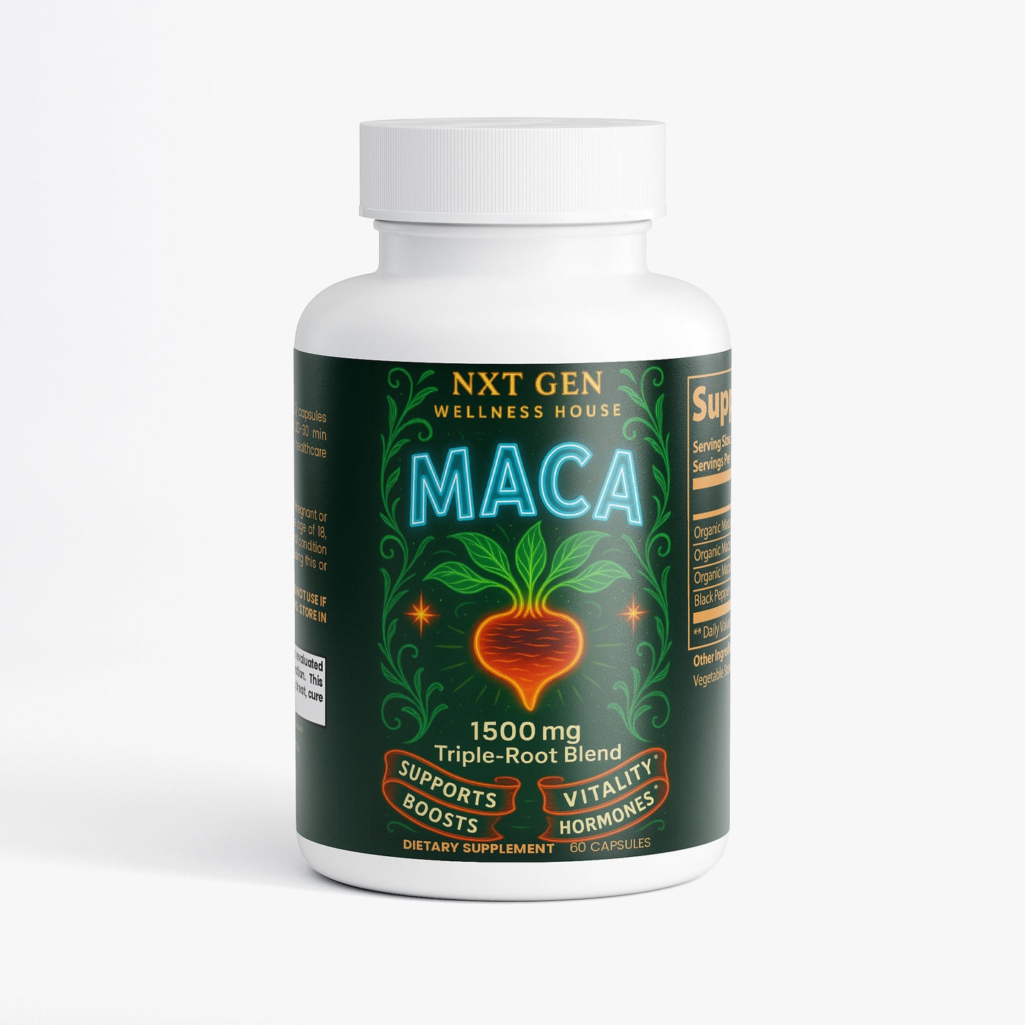 Maca Plus – Triple Maca Root Capsules | Daily Nutrition