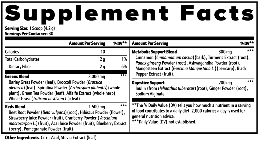 Greens Superfood – Plant-Based Daily Nutrition