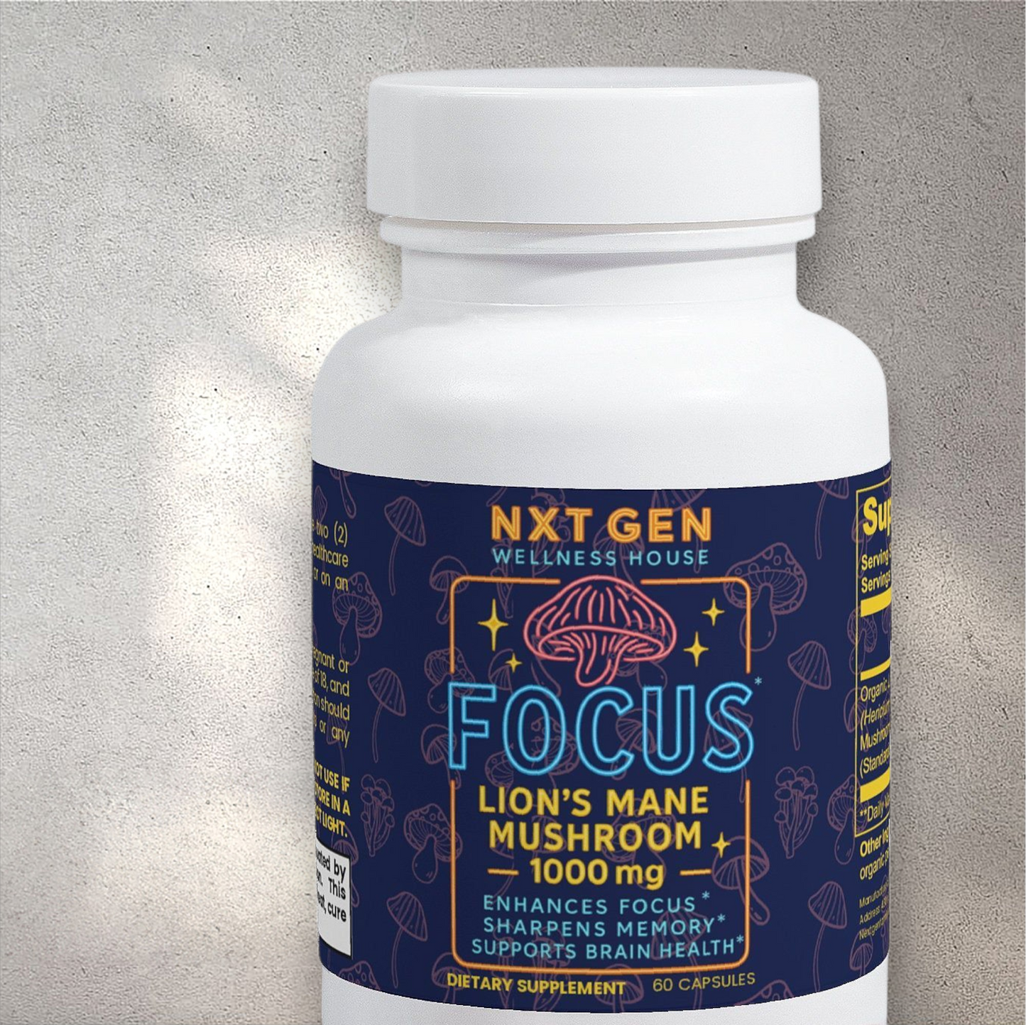 Lion’s Mane – Plant-Based Supplement for Daily Wellness
