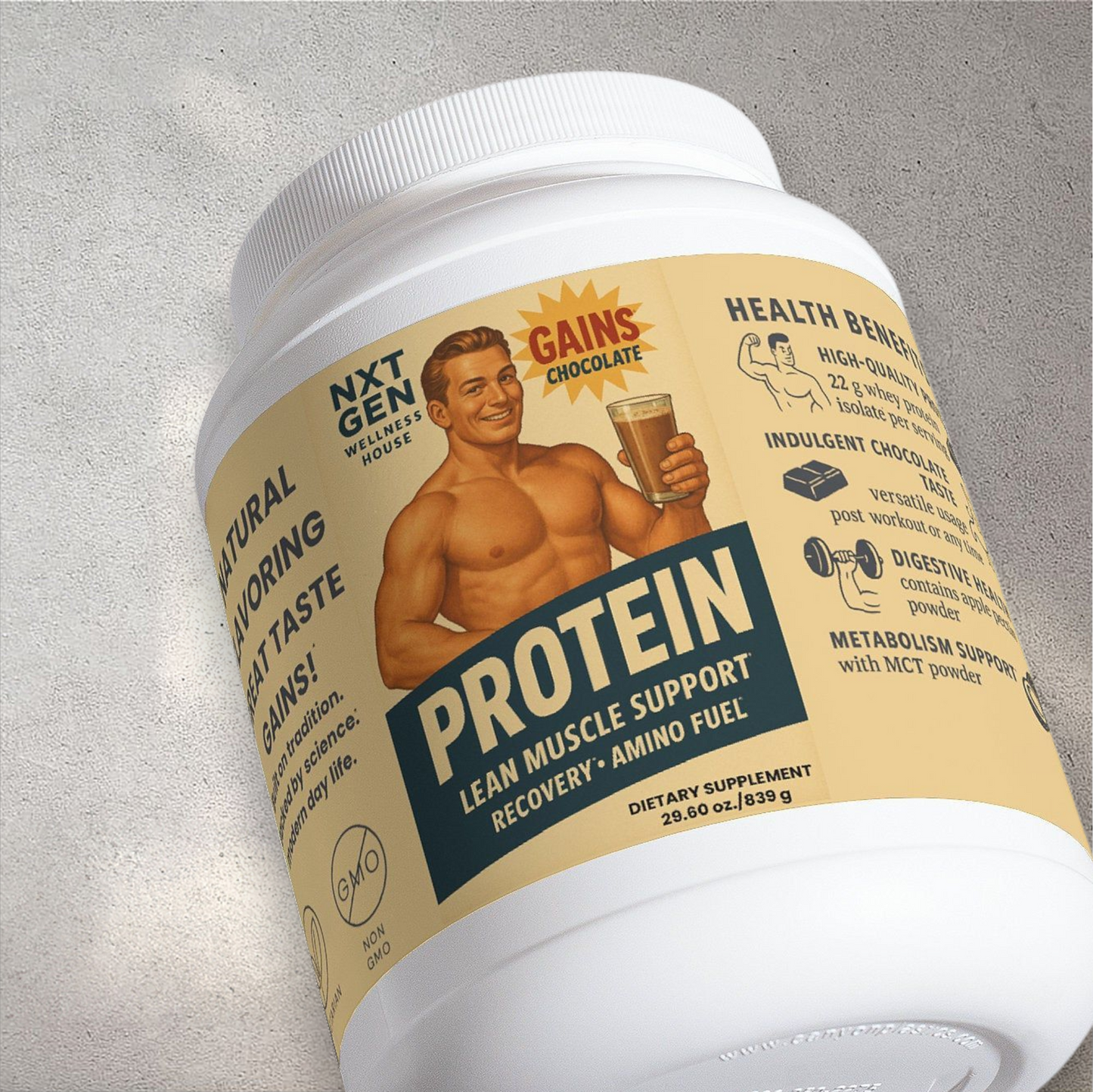 Chocolate Protein Powder – Whey Protein Isolate – Protein Support