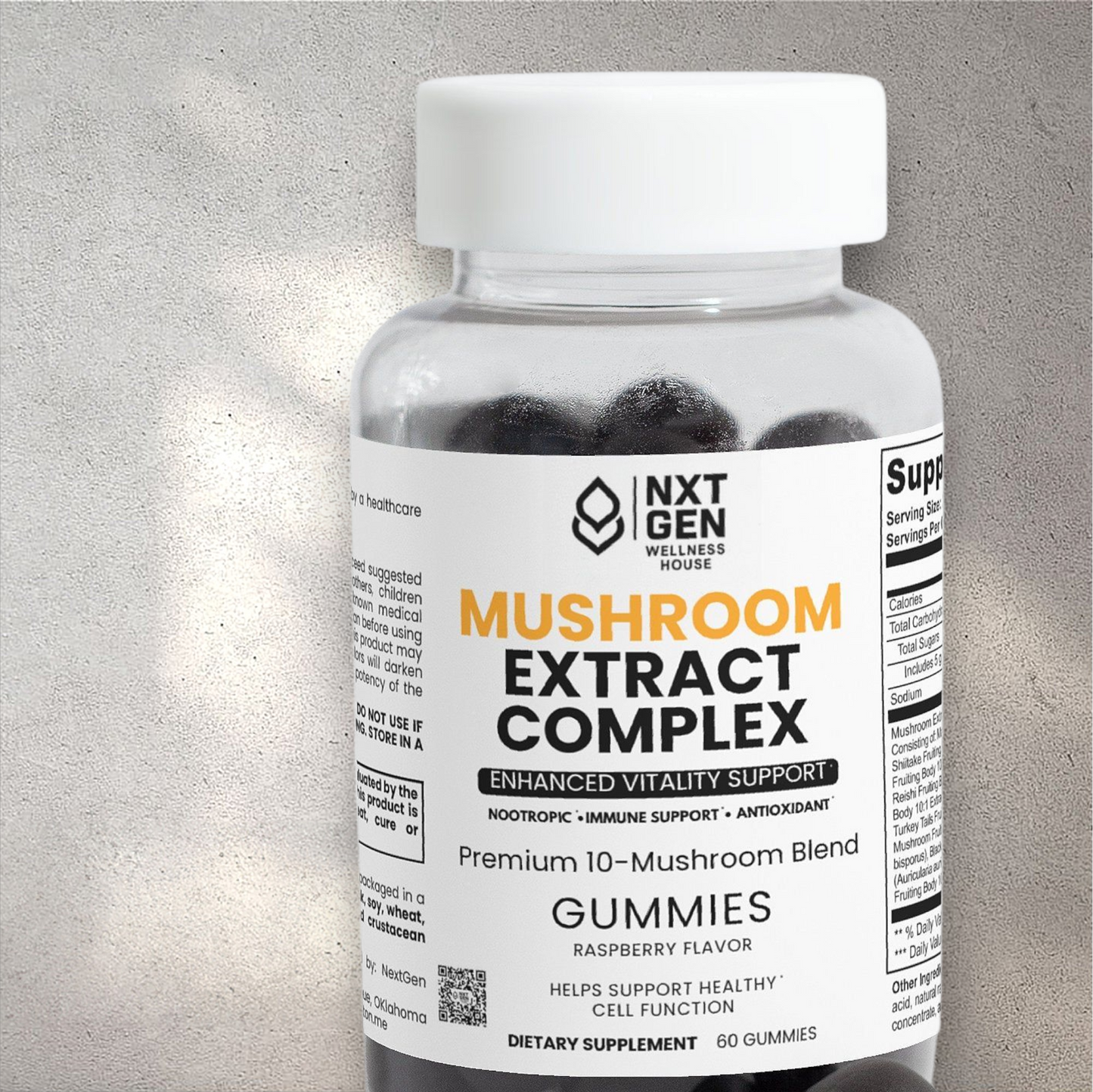 Mushroom Complex – Plant-Based Daily Wellness