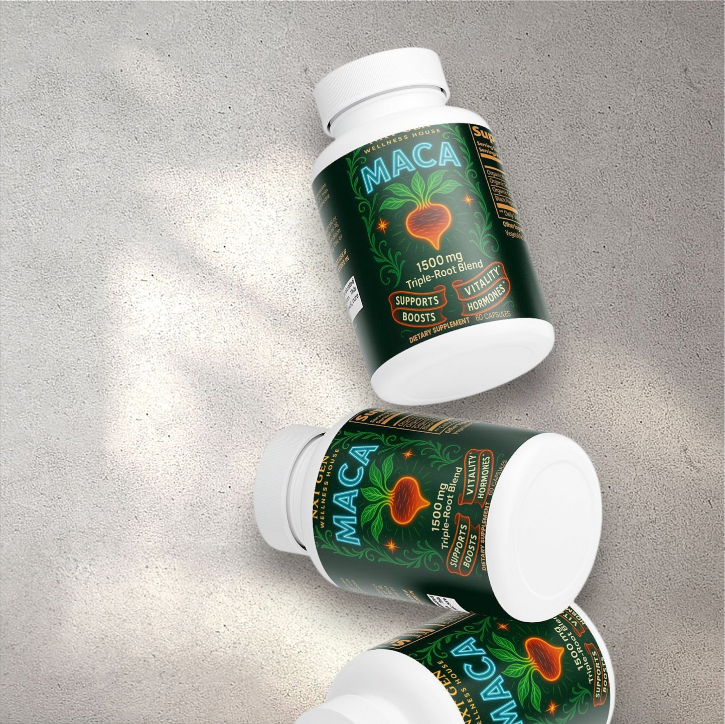 Maca Plus – Triple Maca Root Capsules | Daily Nutrition