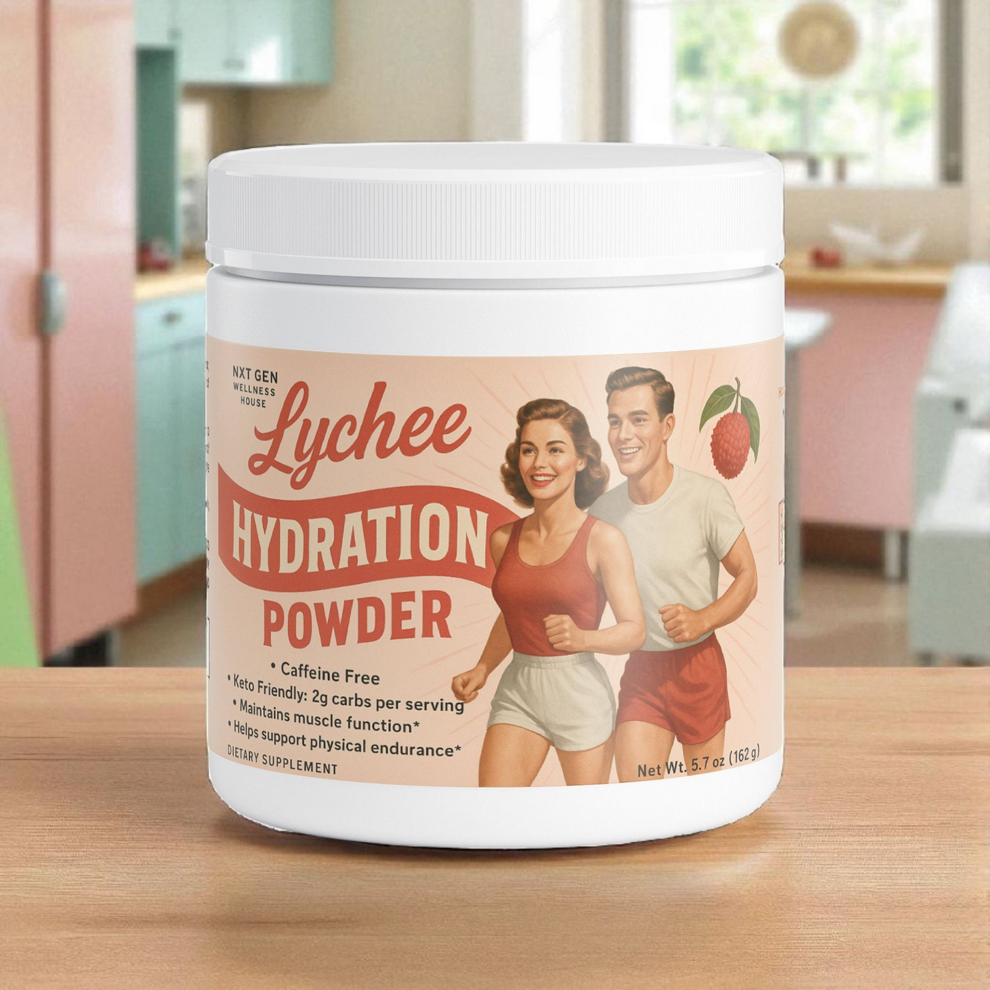 Lychee Hydration Powder – Refreshing Electrolyte Drink Mix