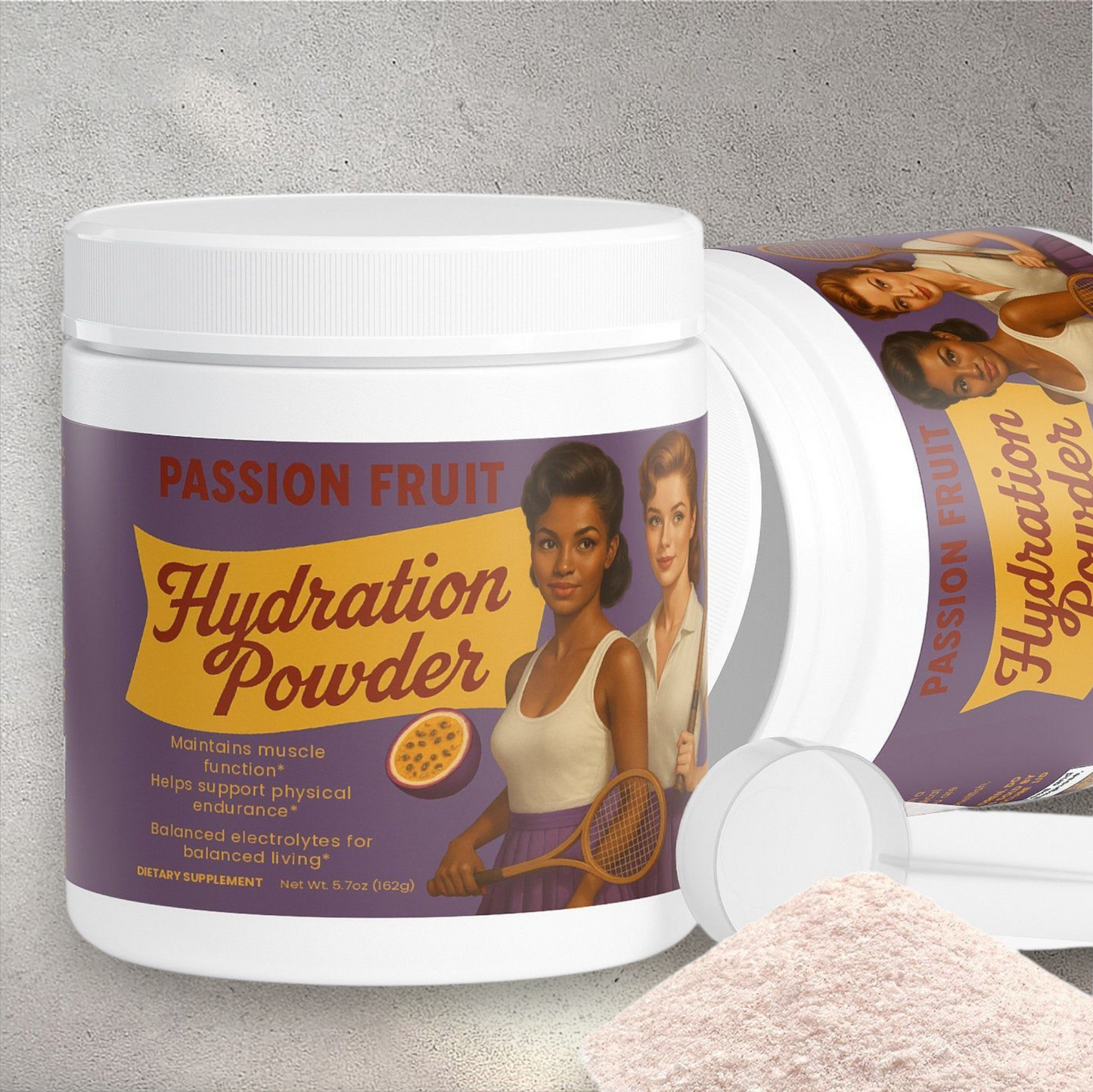 Passion Fruit Hydration Powder – Electrolyte Drink Mix