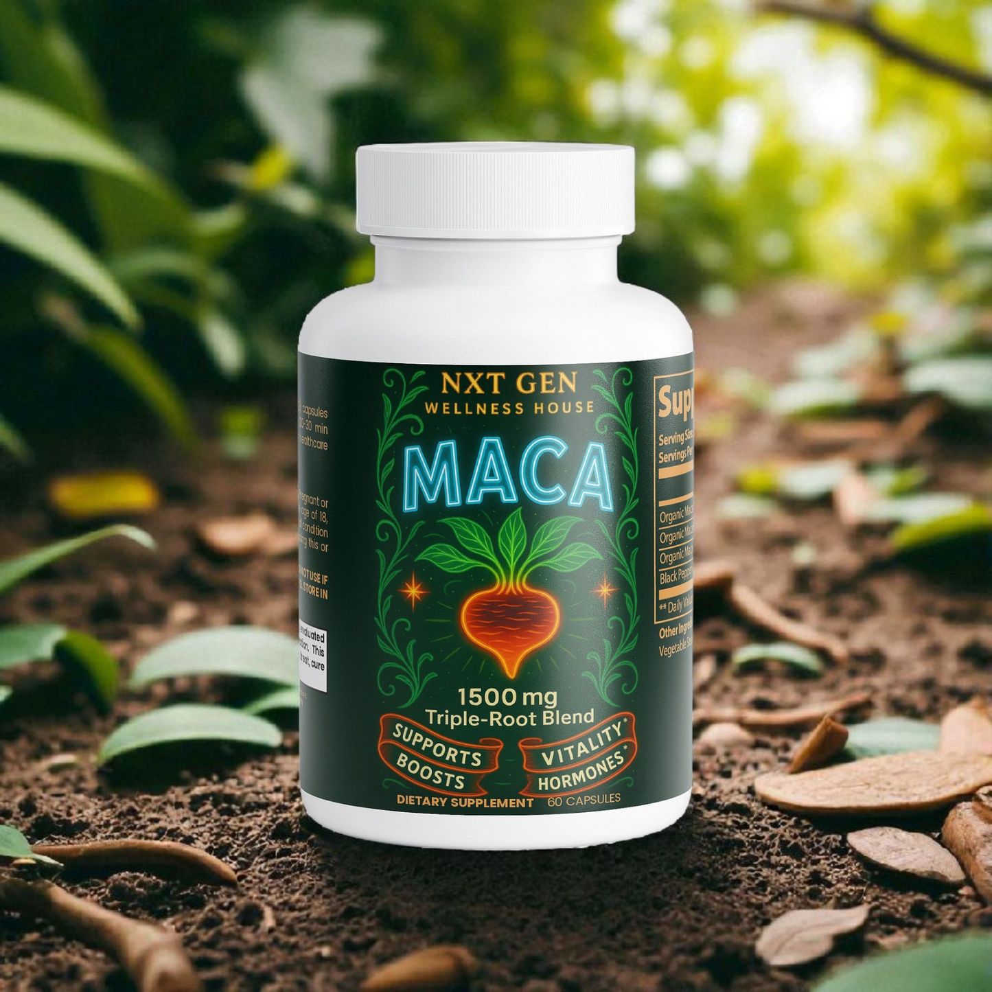 Maca Plus – Triple Maca Root Capsules | Daily Nutrition