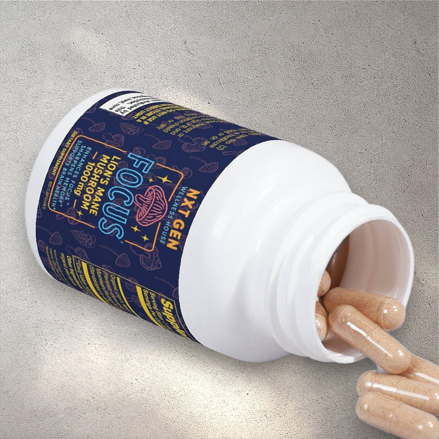 Lion’s Mane – Plant-Based Supplement for Daily Wellness
