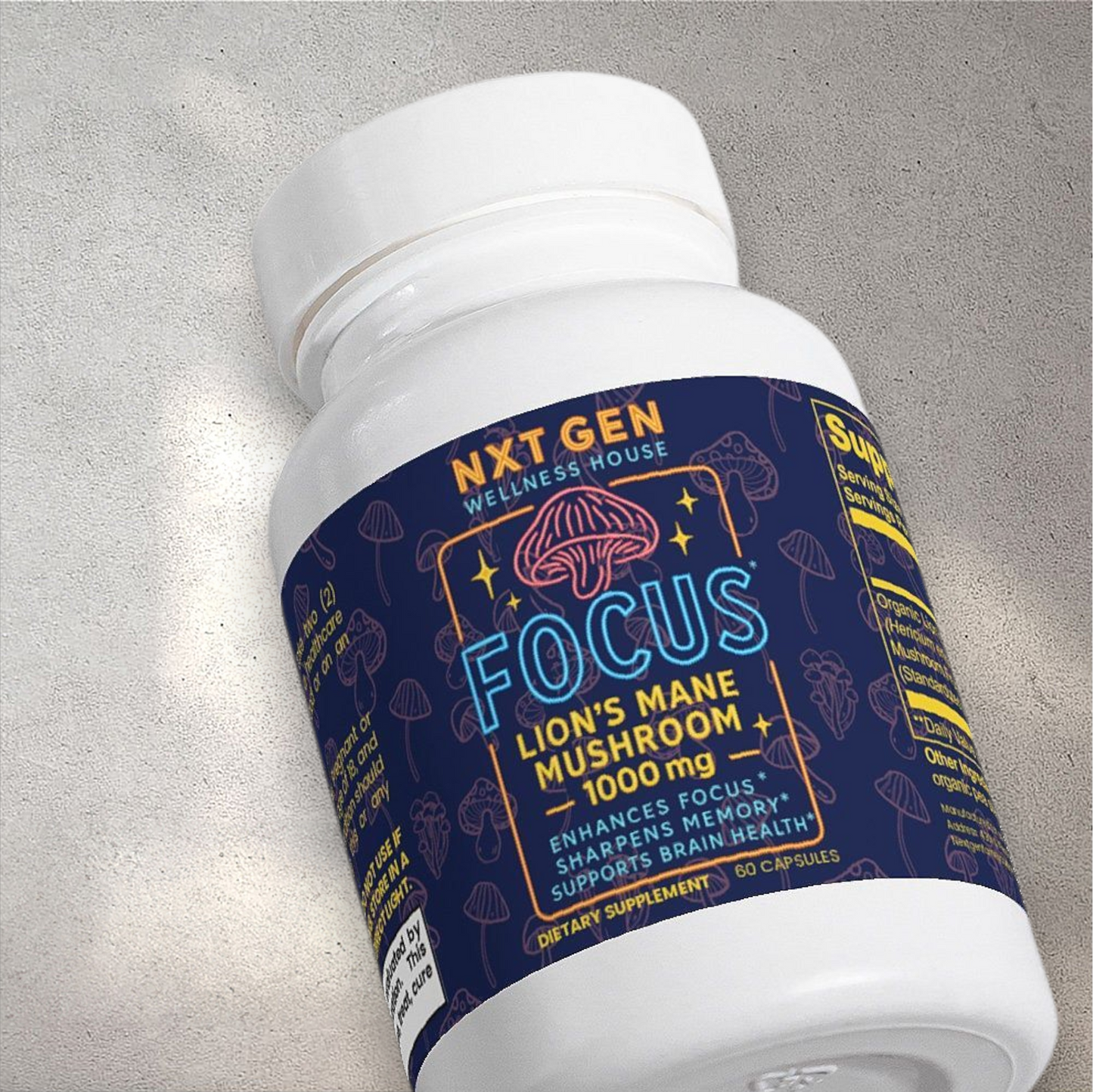 Lion’s Mane – Plant-Based Supplement for Daily Wellness