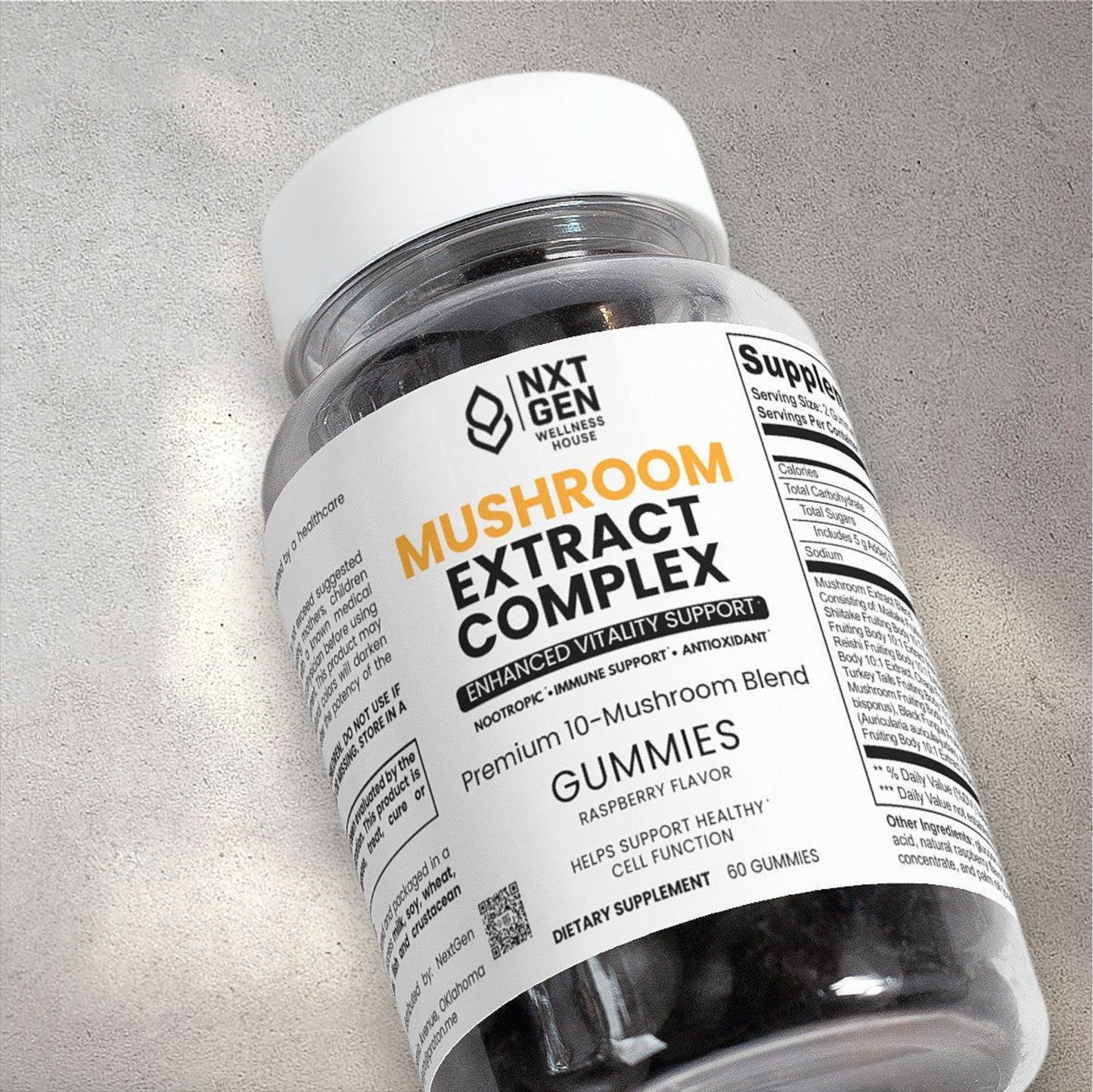 Mushroom Complex – Plant-Based Daily Wellness