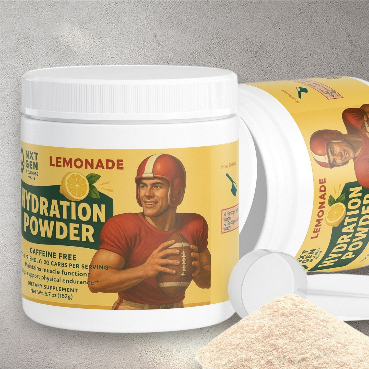 Lemonade Hydration Powder – Electrolyte Drink Mix
