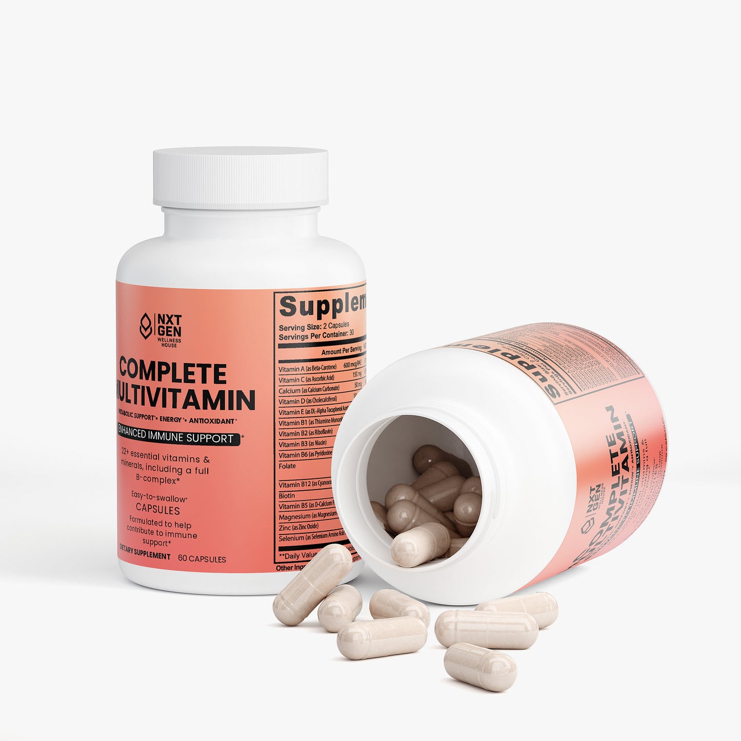 Complete Multivitamin – Essential Daily Nutrients – Wellness Support