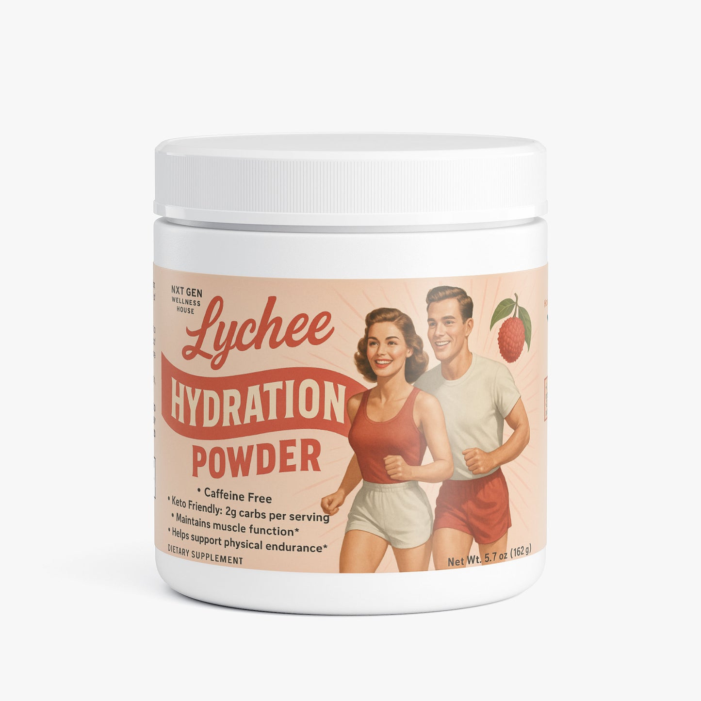 Lychee Hydration Powder – Refreshing Electrolyte Drink Mix