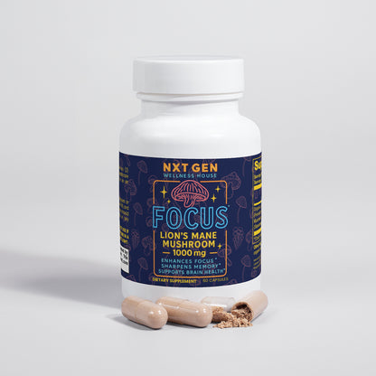 Lion’s Mane – Plant-Based Supplement for Daily Wellness