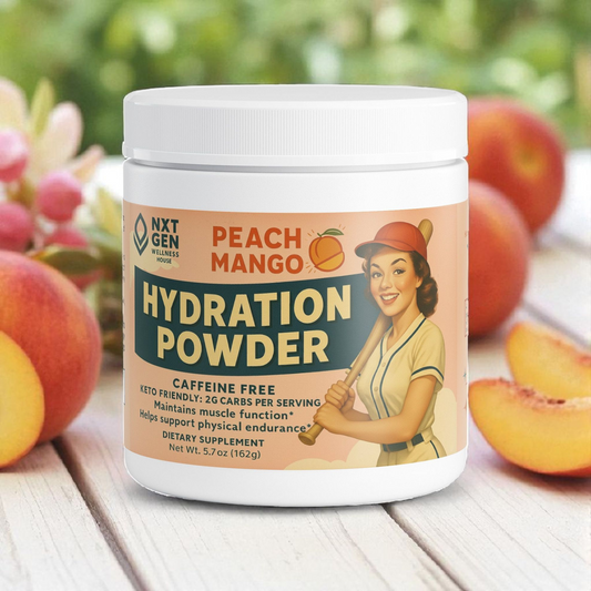 Peach Mango Hydration Powder – Electrolyte Drink Mix