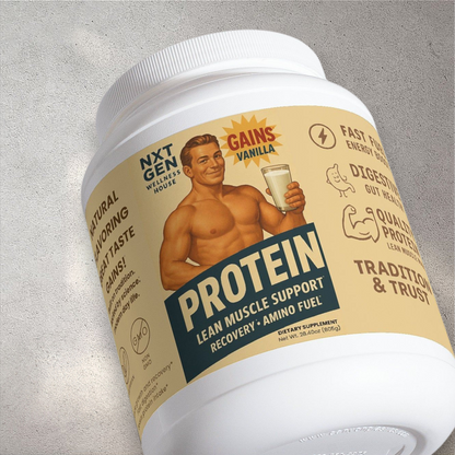 Vanilla Protein Powder – Whey Protein Isolate – Protein Support