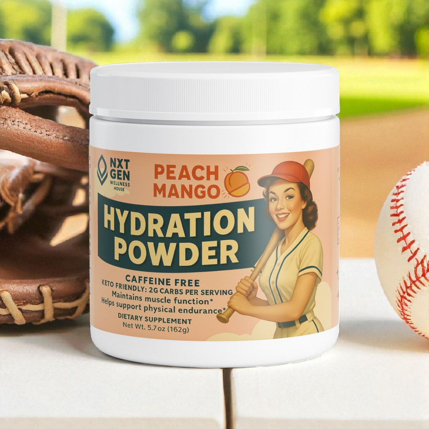 Peach Mango Hydration Powder – Electrolyte Drink Mix